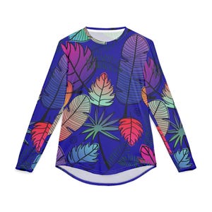 UV Protection Fishing Shirt, Colorful Men&#39;s or Women&#39;s Long Sleeve, Fun Summer Outdoor Apparel, Sun Protection Clothing, Surfer Gift