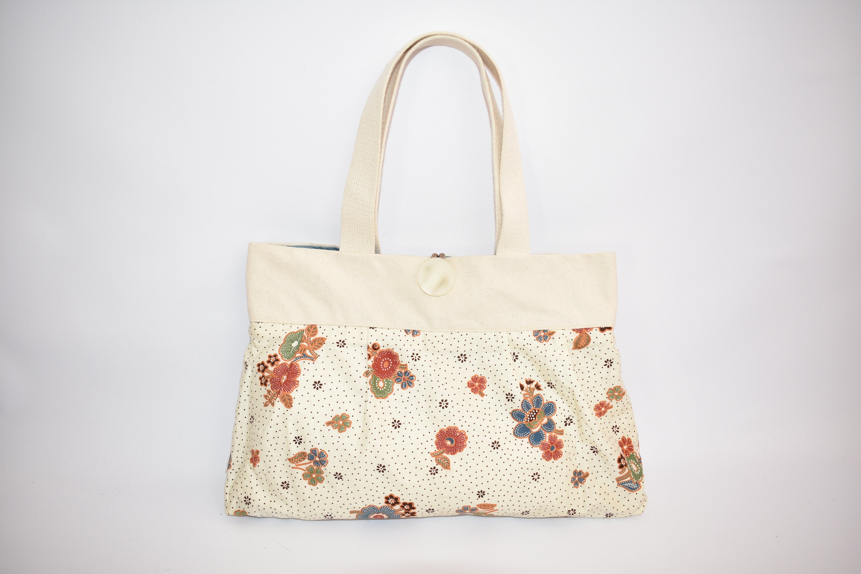 Retro Floral Shoulder Bag - Etsy Canada