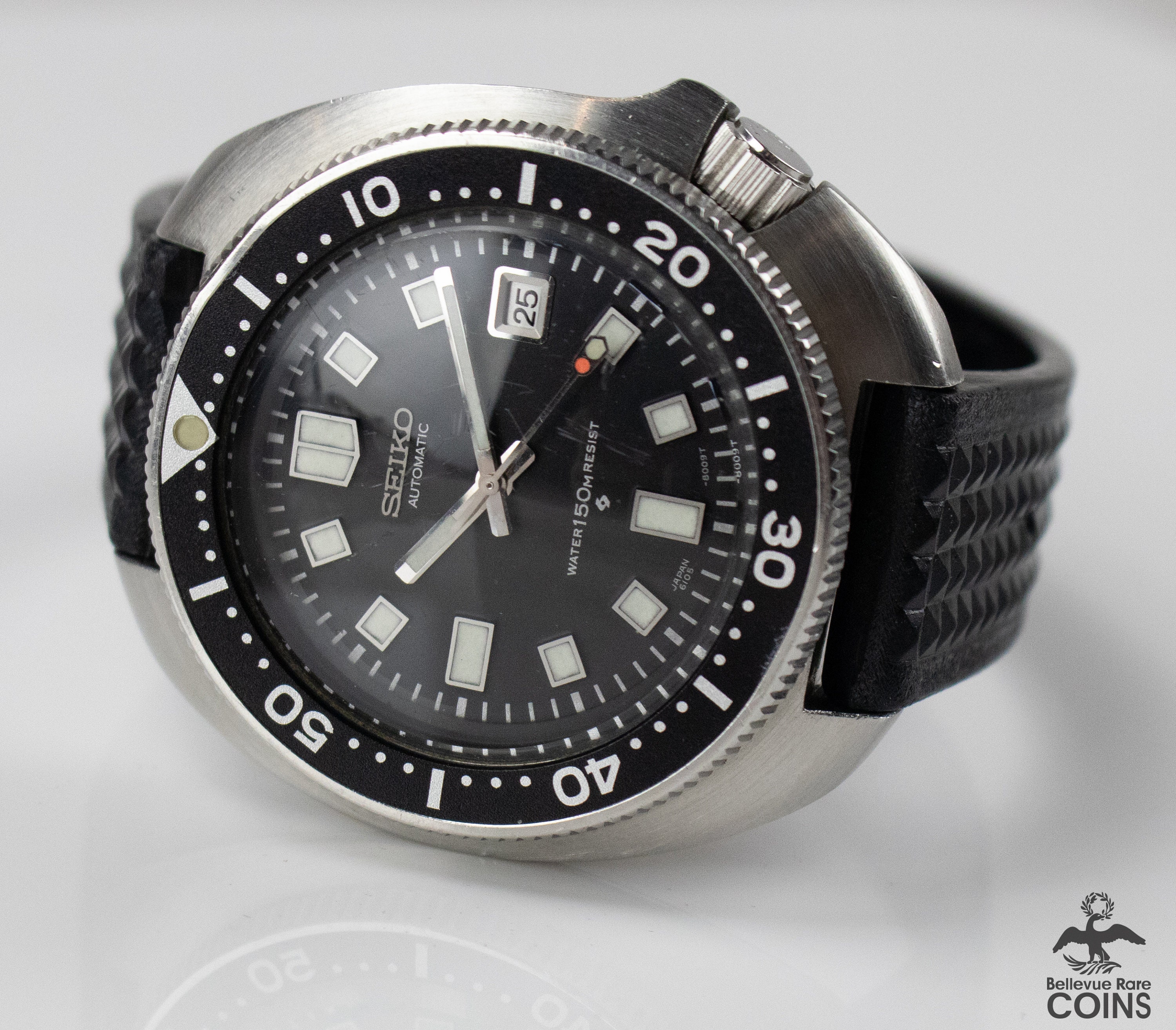 1973 Seiko Diver Automatic 150M Date Japan Military Men's - Etsy