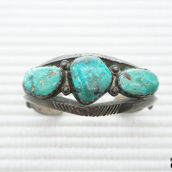 Intricate Vintage Navajo Turquoise Native American Jewelry Silver Maiden Sterling Ring Old Intricate Vintage Navajo Turquoise Native American Jewelry Silver Maiden Sterling Ring Old
