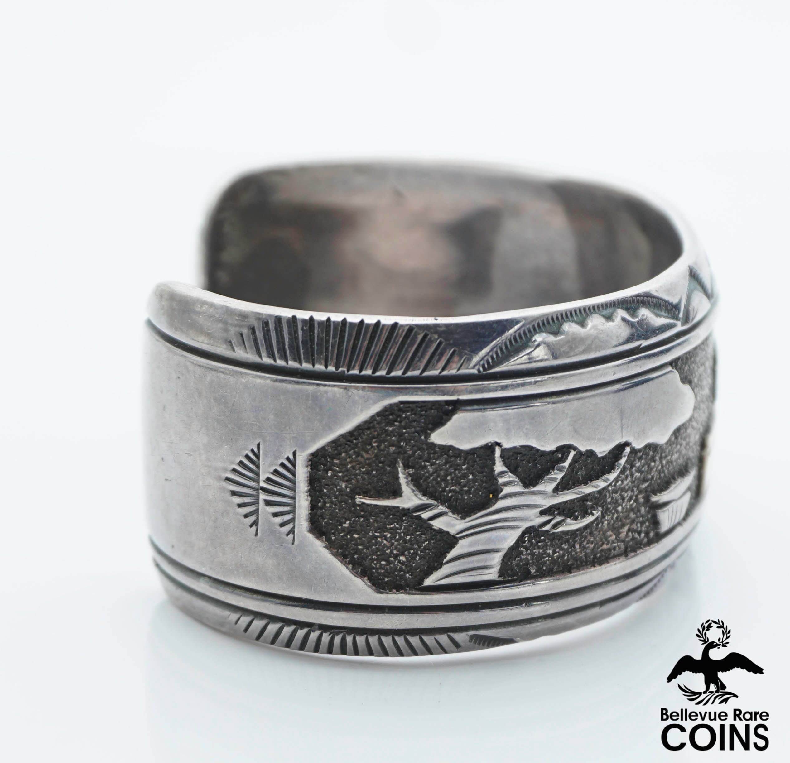 新規購入 Lomakuyvaya Namingha Floyd Native Storyteller Etched Hopi アクセサリー