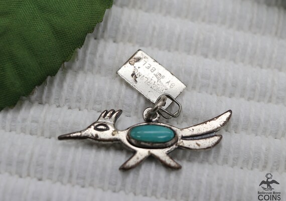 Bell Trading Post Sterling Silver & Turquoise Ari… - image 2