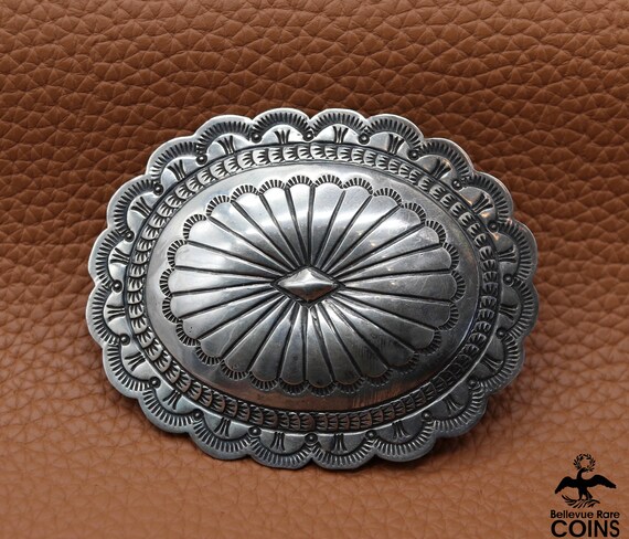 NAVAJO VINTAGE SILVER BUCKLE BELT ビンテージ ナバホ シルバー