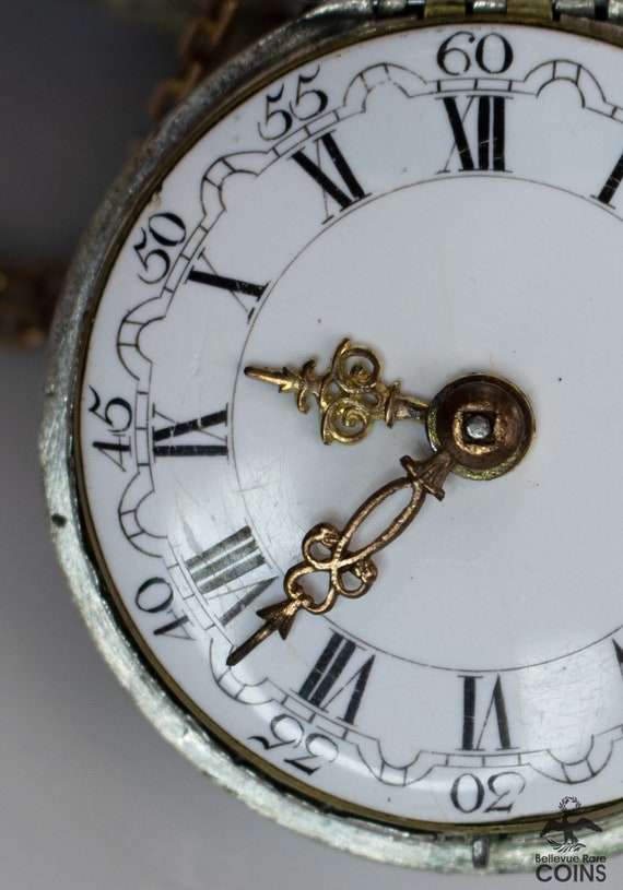 Samson London England Verge Fusee Pocket Watch w/Key … Gem