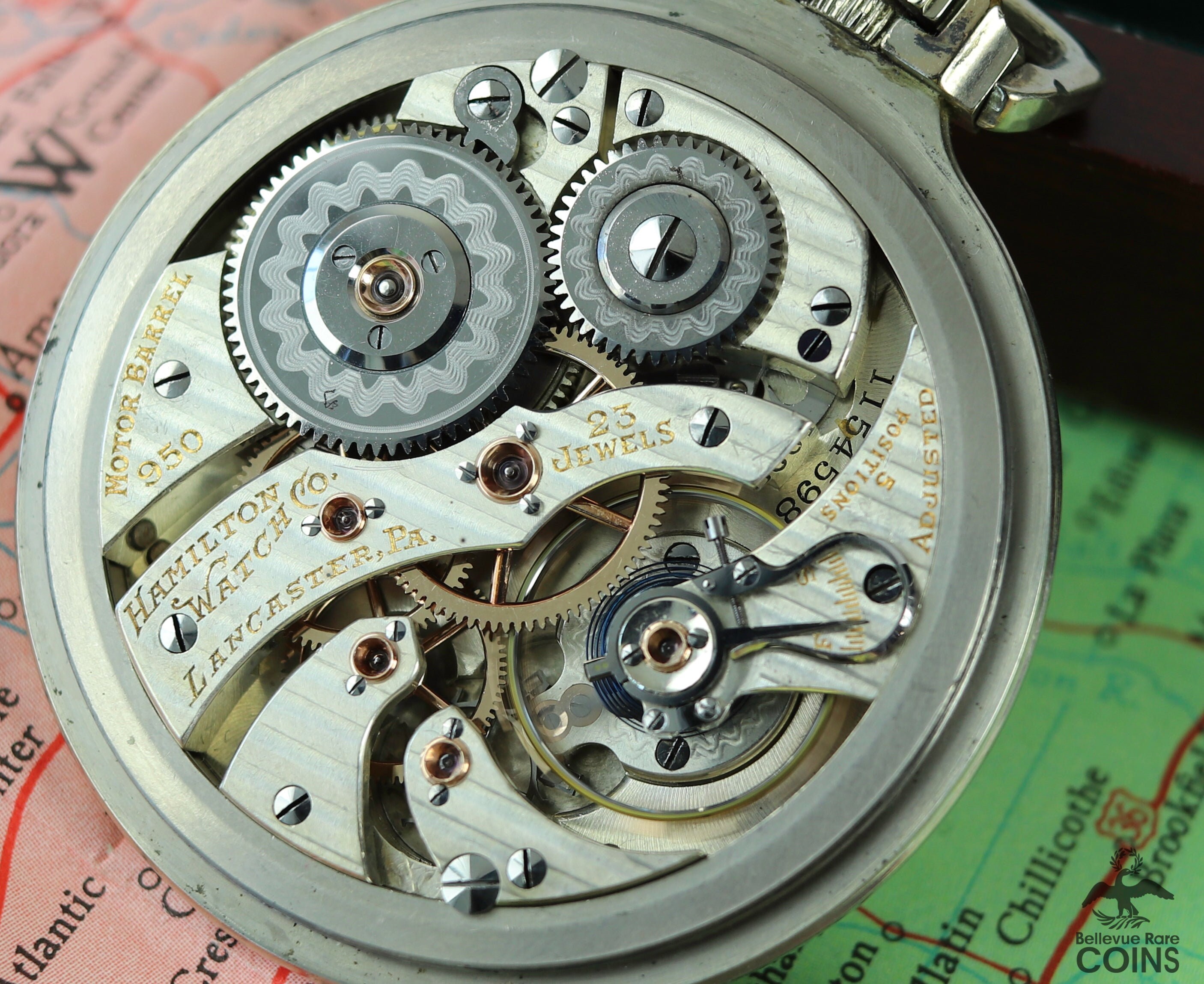 Hamilton masterpiece pocket watch sale