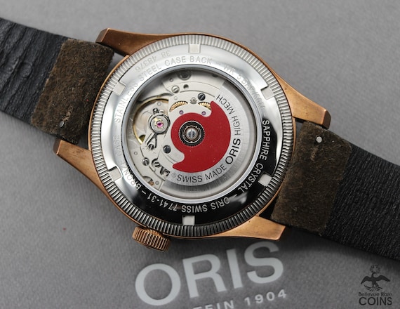 ORIS Big Crown Pointer Date Bronze Dial Leather M… - image 7