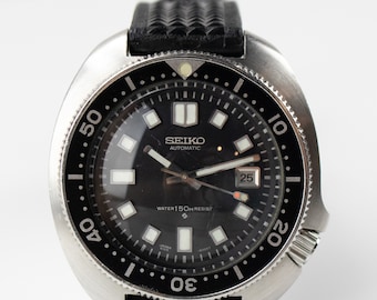 1973 Seiko Diver Automatic 150M Date Japan Military Men's - Etsy