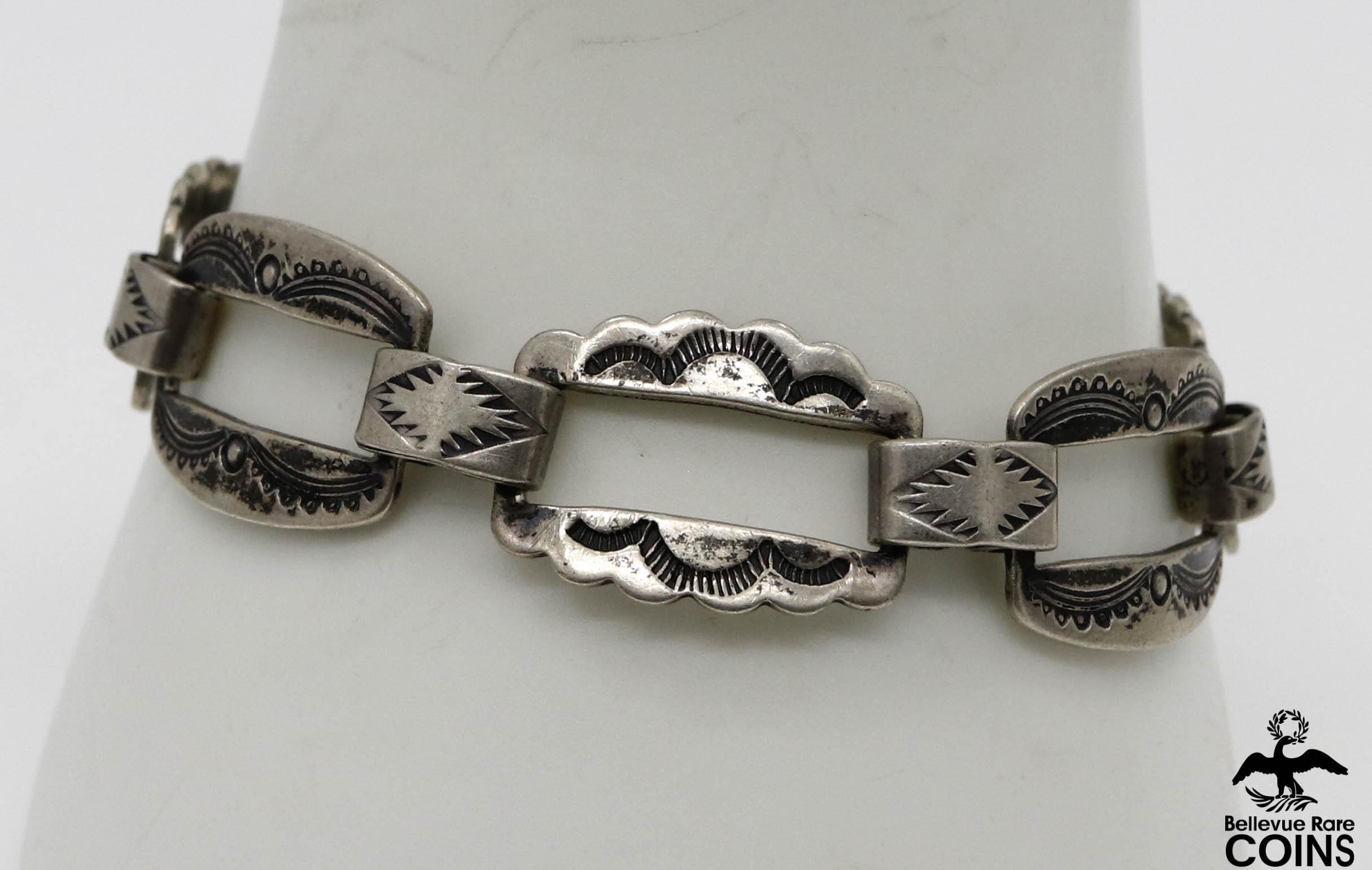 Native American Concho Belt For Jeans!! Rare Vintage Coin Silver! Native American Concho Belt For Jeans!! Rare Vintage Coin Silver!