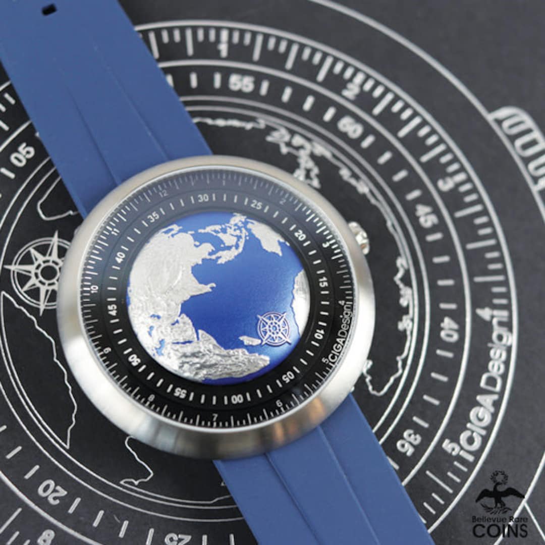 CIGA Design Useries Blue Automatic Titanium Mechanical Watch W