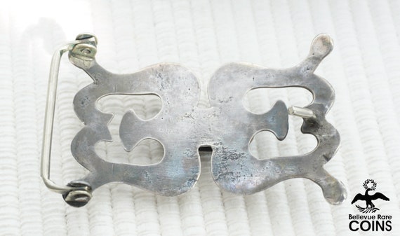 Vintage Southwestern Americana Silver & Turquoise… - image 2