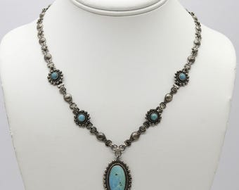 アクセサリー Indianjewelry/NAVAJOCHAIINBEADS NECKLACE Native Jane Yikaazba Popovitch Navajo Sterling Silver Sky