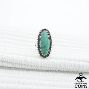 Vintage Southwestern Sterling Silver & Turquoise Ring