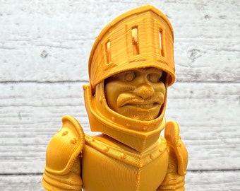 3D Printed, Articulated Knight, Skeleton Knight, Arsenal - Flexi Factory