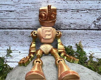 Robot- Articulated - Can be printed in a squishier material