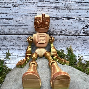 3D printed articulated Fokobot - Flexifactory- Robot- PLA or TPU