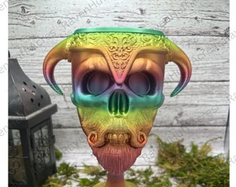 Skull/ skeleton Chalices - 3D Printed Goblets - Decorative Chalices