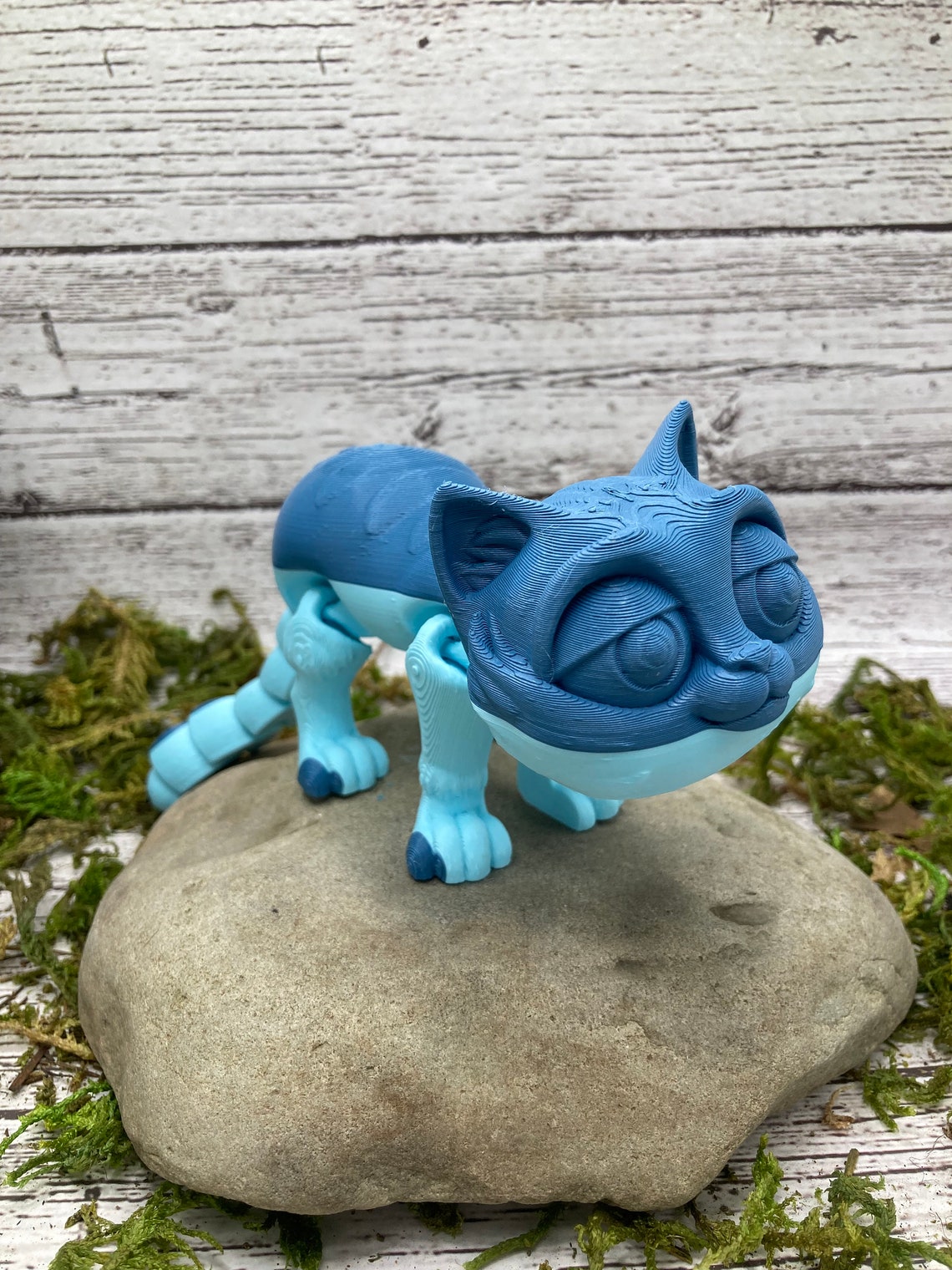 3D Printed Kitten - Cat - Kitty Cat - Articulated - Etsy