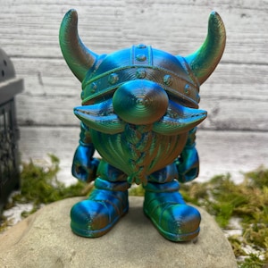 3D Printed, Articulated Gnomes - Flexi Factory - Easter or Viking