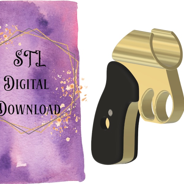 Prince Microphone Grip - STL - Digital File