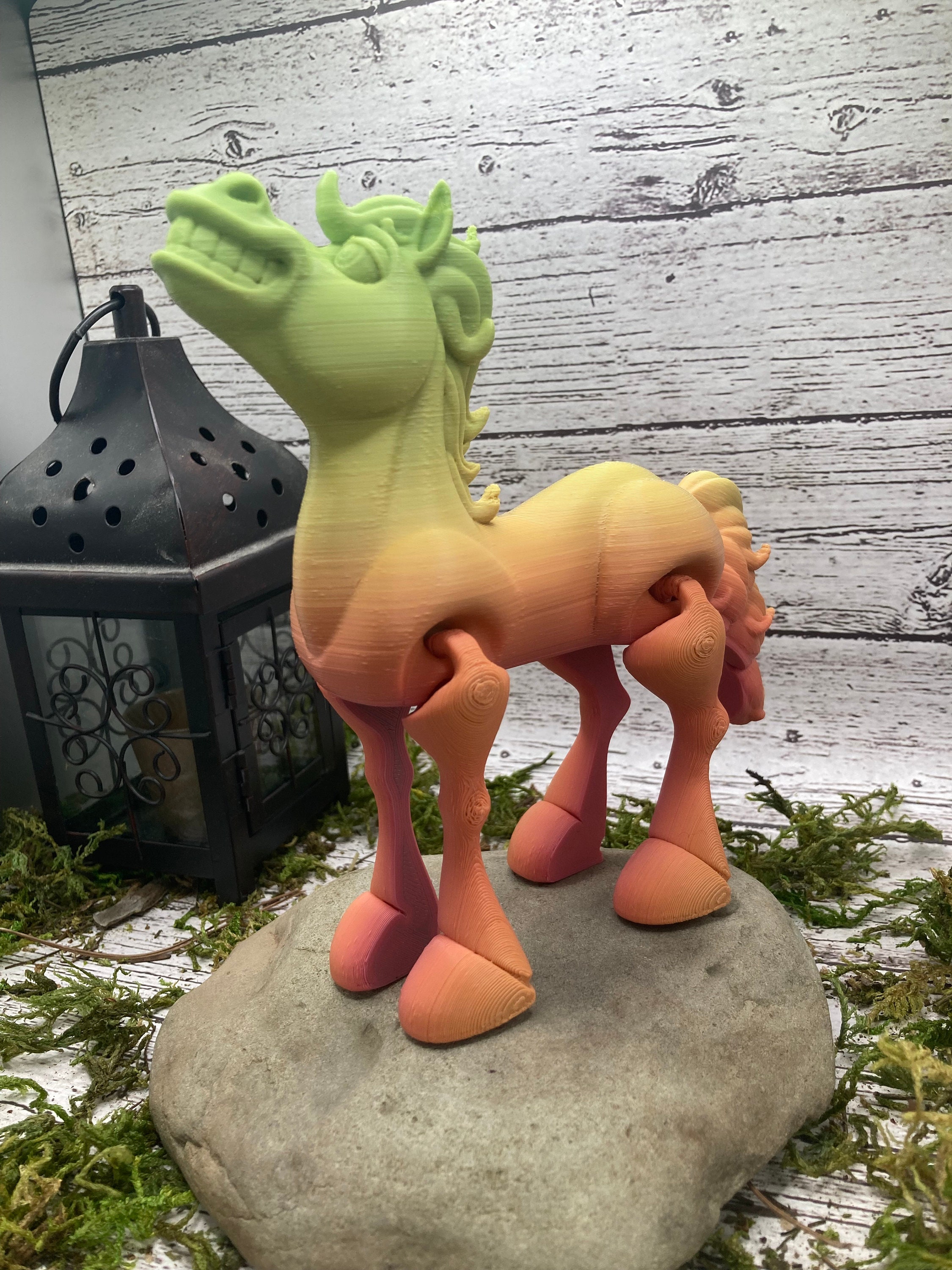 Articulated Unicorn, Pegasus, Alicorn or Horse 3D Printed Flexi Factory