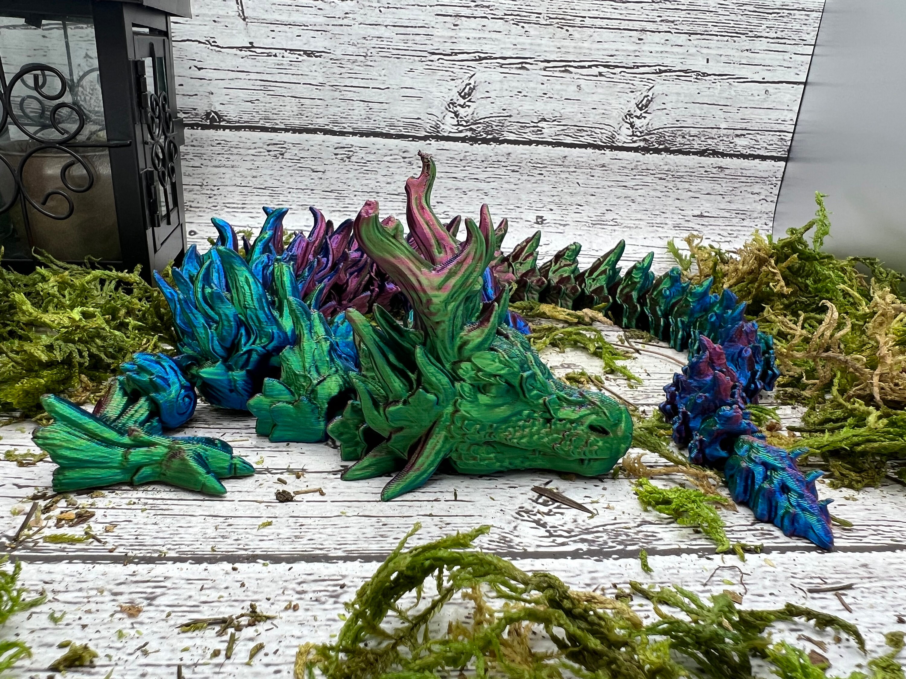 Dragon! - 3D Printed - Fully Articulated - Etsy