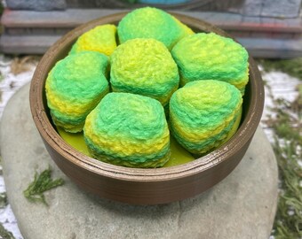 Planted Moss clicker & spinner. Custom colors