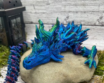Dragon! - 3D printed - fully articulated