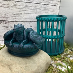 Dragon Dice Jail - Storage Cage - 3D Printed