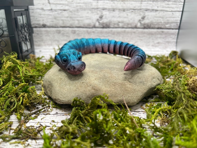 3d Printed Articulated Snakes Ball Python Matmiremakes - Etsy