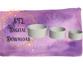 Pyrex Bowl Riser Digital Files – 441, 442, 443 STL Download