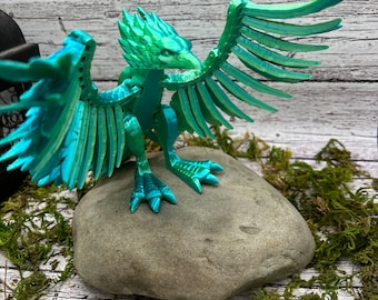 Articulated Phoenix - 3D Printed! - Many Colors Available!