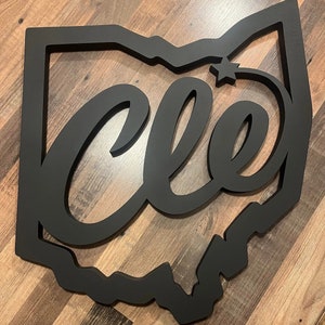 Cleveland "Cle" Sign