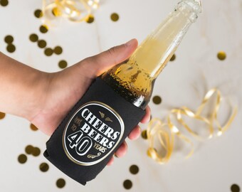 Cheers and Beers to 40 Years - Etsy