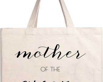 Mother of the Groom Tote Bag - Engagement Gift for Her , Engaged Gifts , Engaged Bag , Engagement Tote Bag , Bride Bag Engagement Gift Box