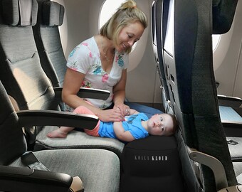 Koala Kloud Toddler Travel Footrest Black Foot Leg Rest