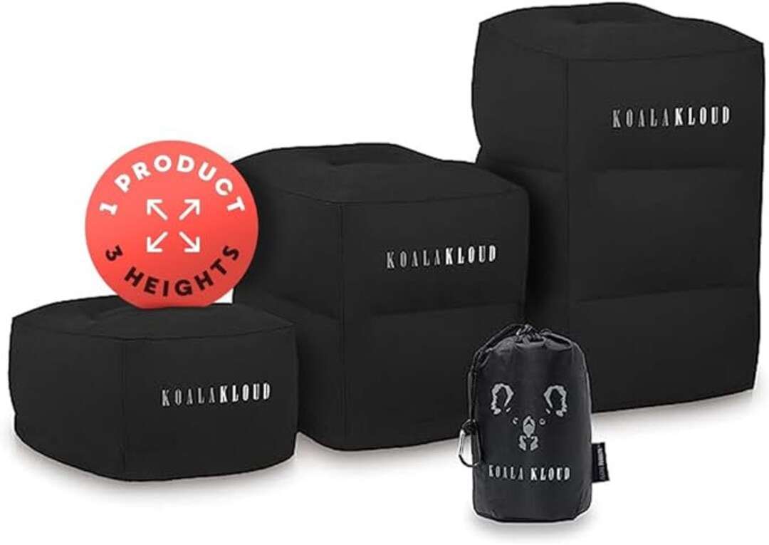 Koala Kloud Toddler Travel Footrest 3 Heights Foot Leg Rest Accessory