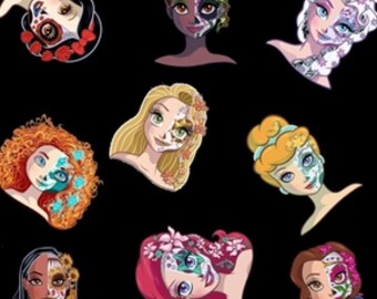 Free Free 154 Disney Princess Sugar Skull Svg SVG PNG EPS DXF File