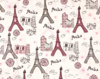 Surgical Scrub Hat / Scrub Cap  or Mask. Glitter Paris
