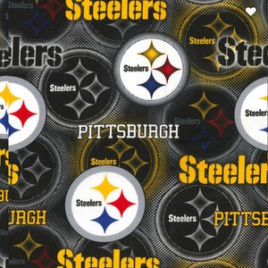 Surgical Scrub Hat, Mask, or Set. Pittsburgh Steelers NFL