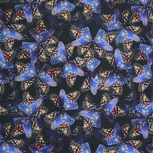 Surgical Scrub Hat, Mask, or Set.  Butterflies