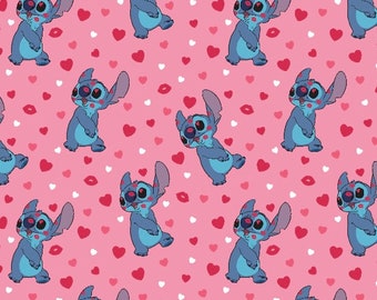 Surgical Scrub Hat, Mask, or Set. Disney. Lilo & Stitch. Stitch Valentine