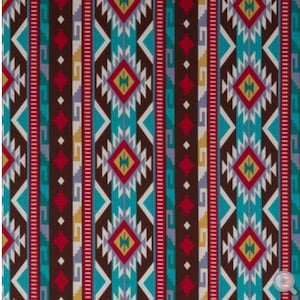 Surgical scrub hat, mask or set Navajo print