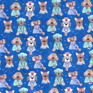 Scrub Hat, Mask, or Set. Dogs
