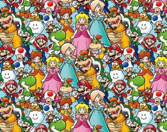 Scrub hat and mask set Super Mario Brothers, Nintendo