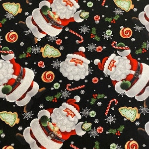 Surgical scrub hat, mask or set Christmas