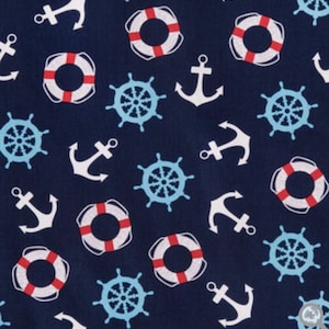 Surgical Scrub Hat, Mask, or Set. Nautical