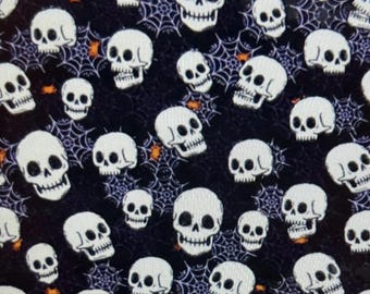 Sugar Skull Scrub Kappe, Glow in the Dark, Halloween Chirurgische Hut