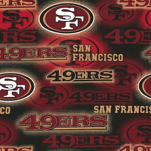 Surgical Scrub Hat, Mask, or Set. San Francisco 49&#39;rs NFL