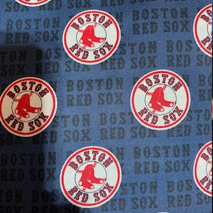 Surgical Scrub Hat, Mask, or Set. MLB. Boston Red Sox