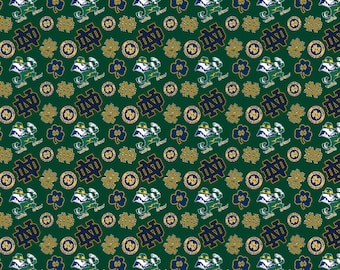 Notre Dame Surgical Scrub Hat: Cotton Scrub Cap, Face Mask (PREORDER)